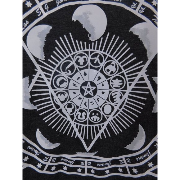 Celestial Mandala Sleeveless Tank Top Unisex Witchcore Dark Moon Phases - Picture 3 of 10
